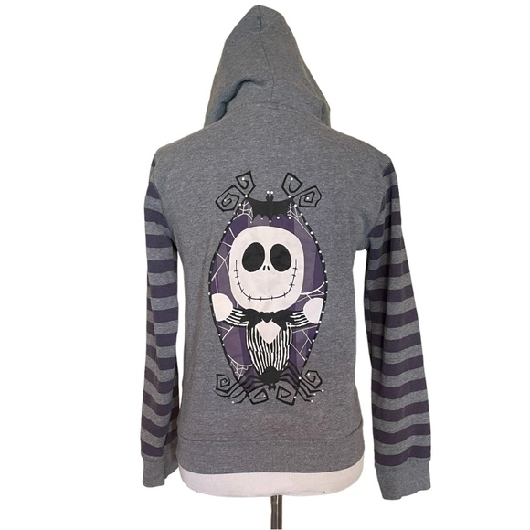 Disney Parks Jack Skellington hoodie Little Nightmare Before Christmas - Picture 7 of 12